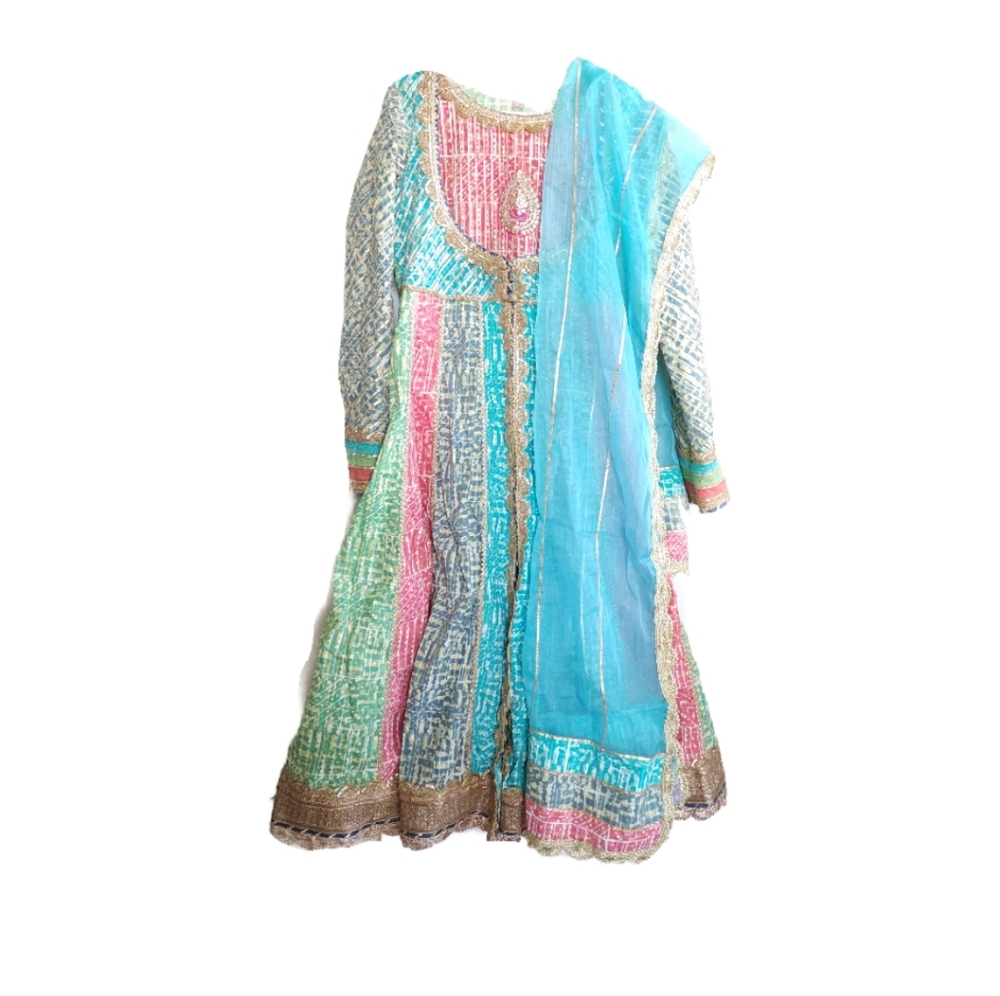 Indian Desi Party Eid Colorful Salwar Kameez